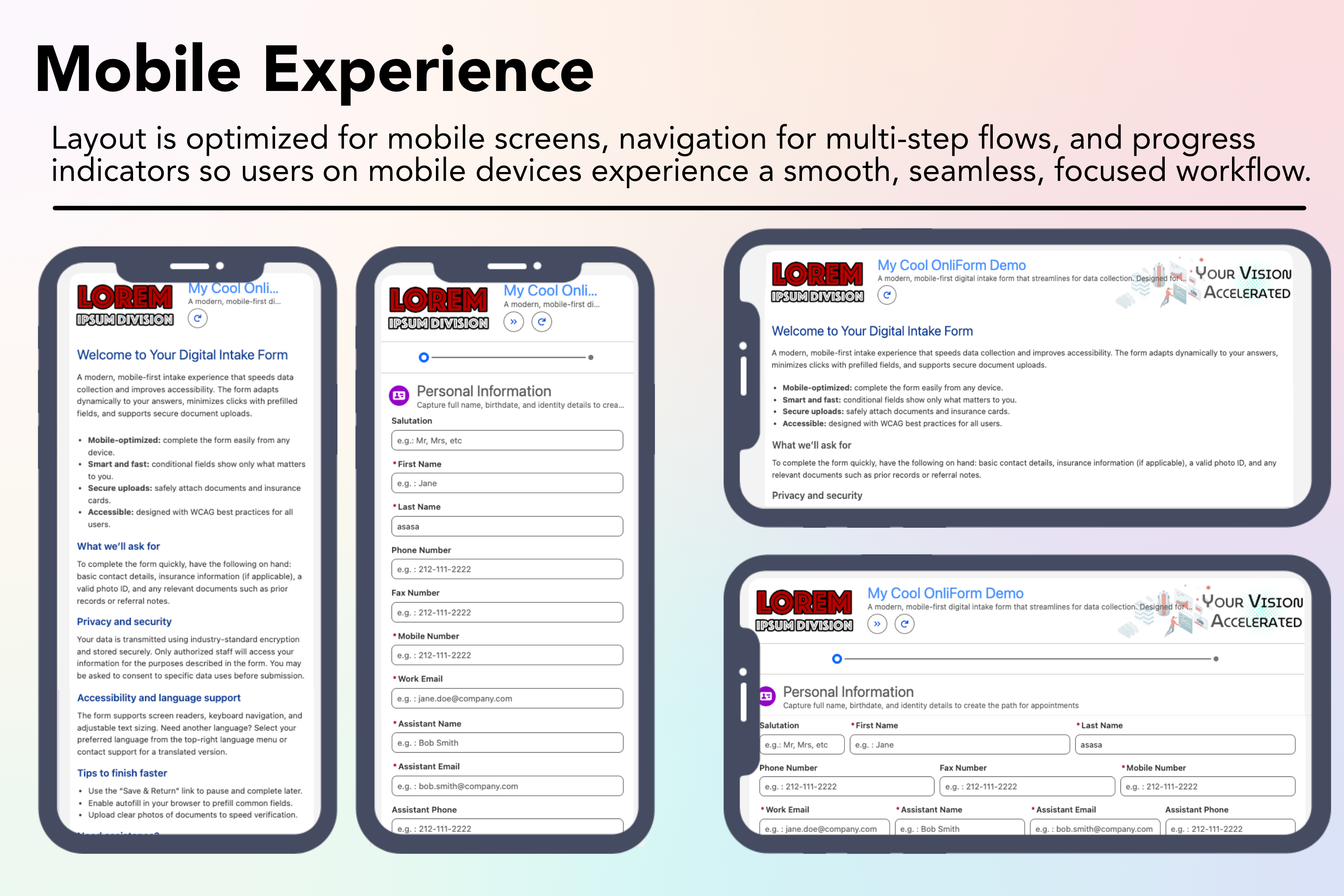 Mobile Configuration